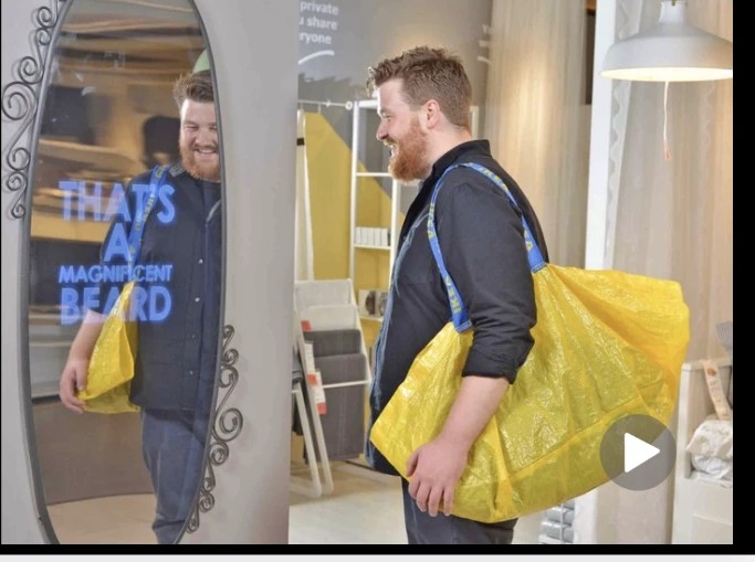 Ikea Mirror project visual